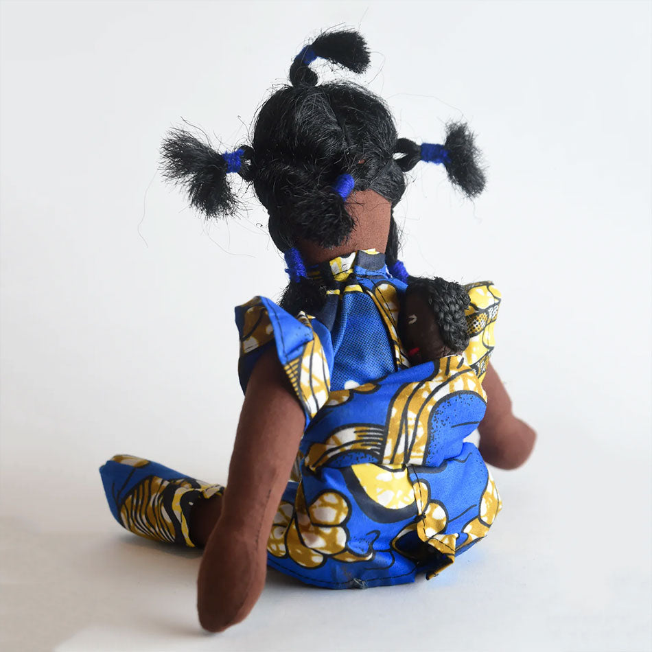 African Doll with Baby, Uganda