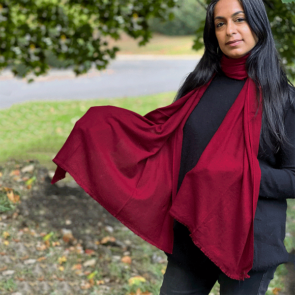 Handmade Beige Color Exclusive Cashmere Shawl from Nepal | eBay