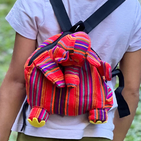 Toddler Backpacks - Elephant and Rabbit, Guatemala