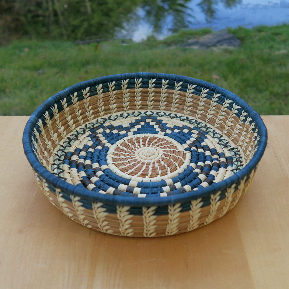 FAir trade pine needle basket