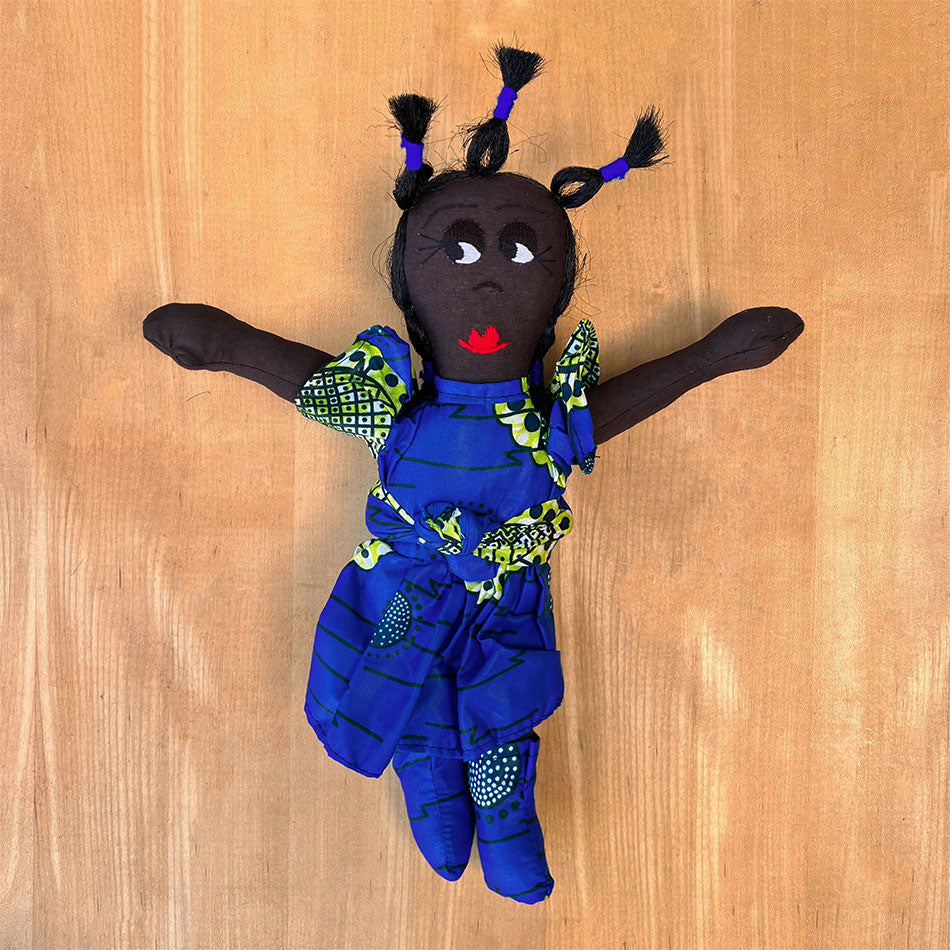 African fair trade doll