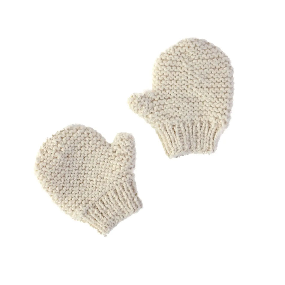 Alpaca baby mittens fair trade