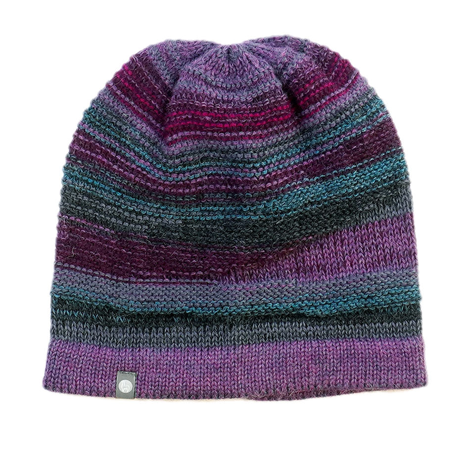 Luxurious Alpaca Hat - Plum, Peru