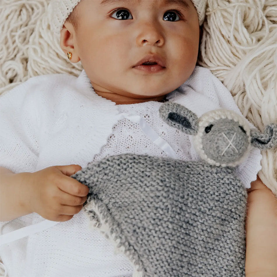 Alpaca "Lovey" Lamb Toy, Peru
