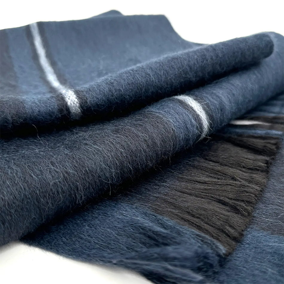 Fair trade alpaca scarf handmade