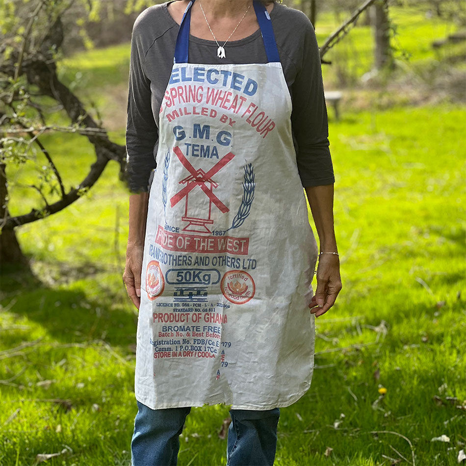 Fair trade organic cotton apron
