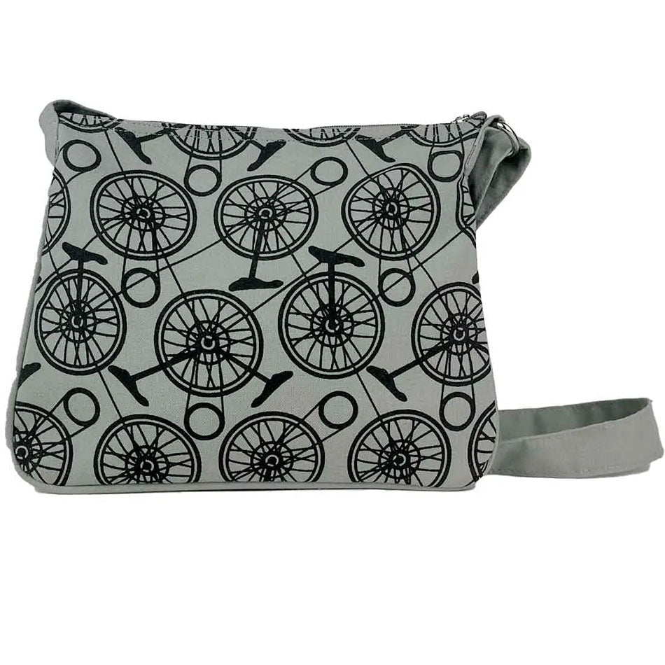 Fair trade cotton mini bicycle bag