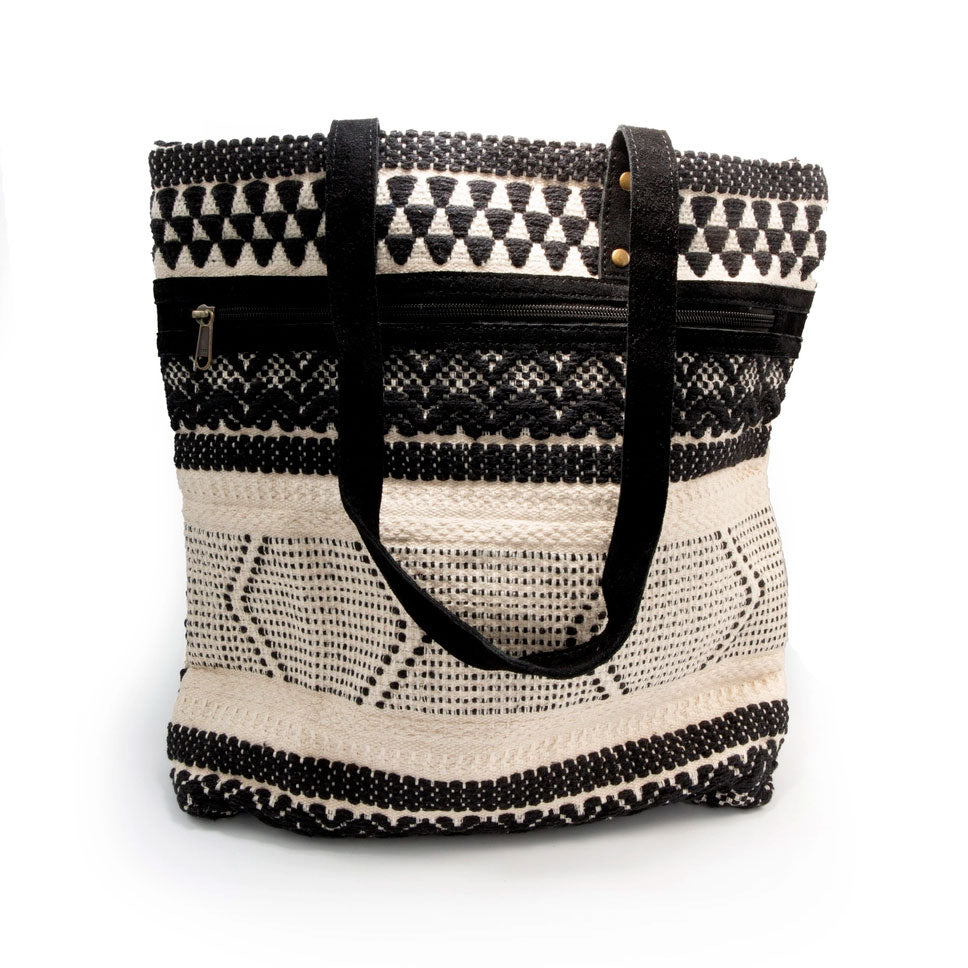 Fair trade tote bag handmade in India