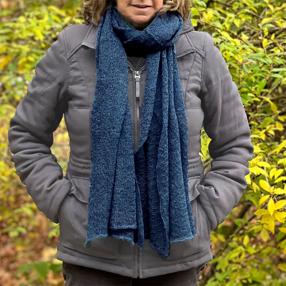 Fair trade alpaca scarf
