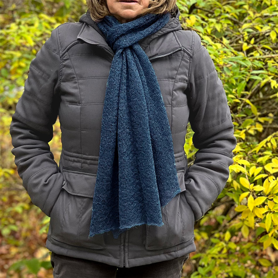 Fair trade alpaca scarf 