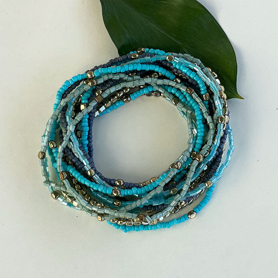 Fair trade, ethically handmade bead bracelet