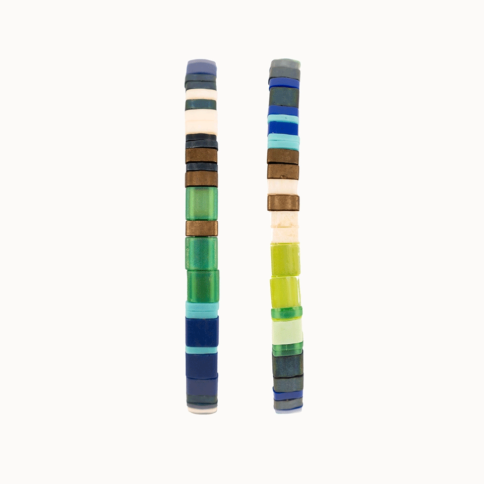 Fair trade bead bracelet set handmade in Guatemala