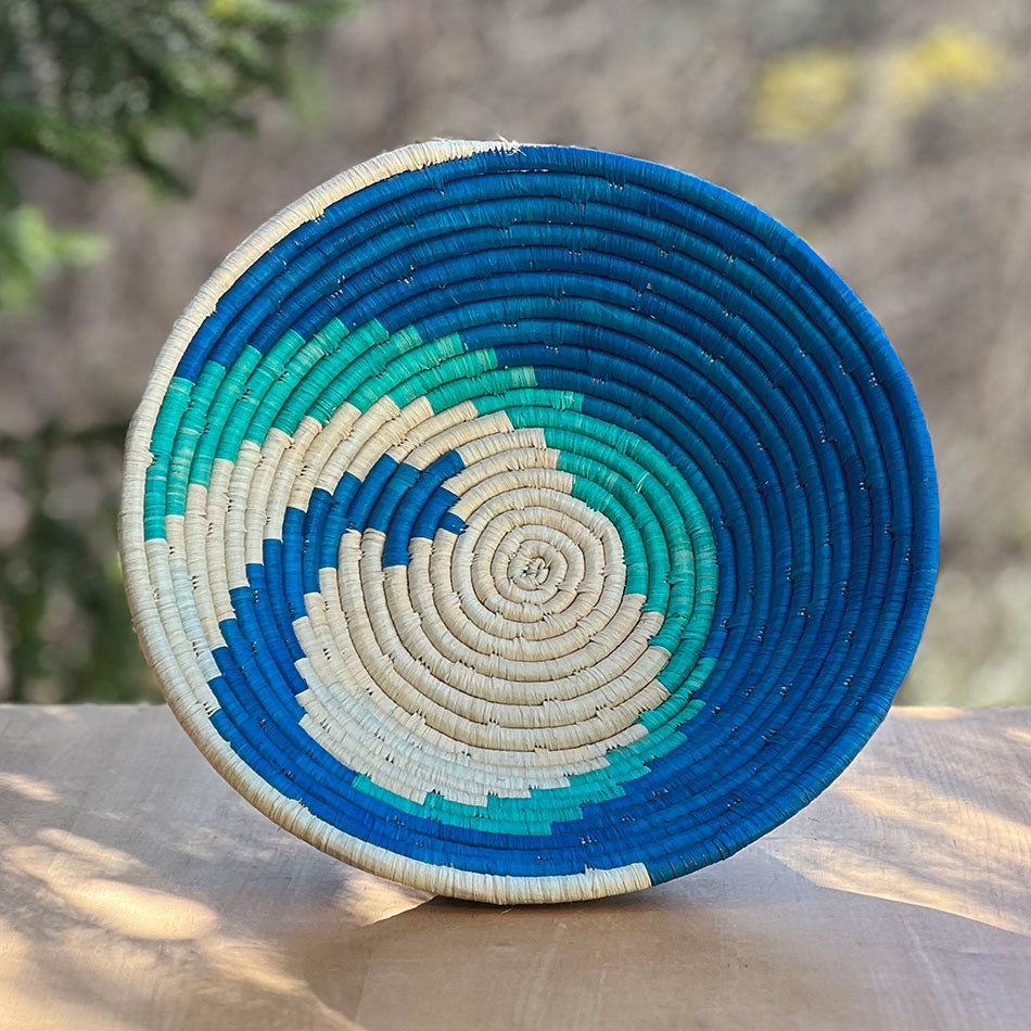 Fair trade banana fiber basket