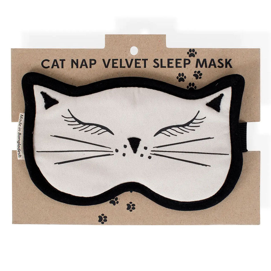 Fair trade cat sleep mask