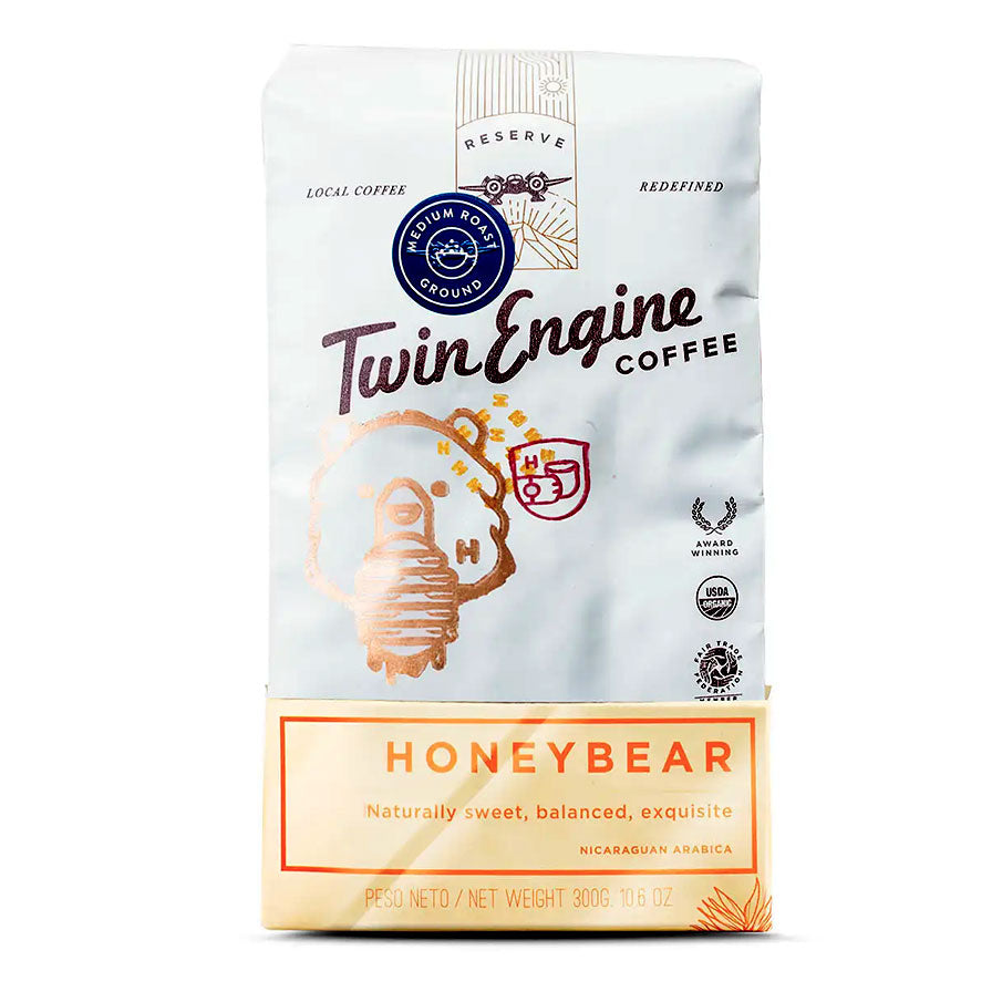 Twin Engine Organic Coffee - Honey Bear, Nicaragua