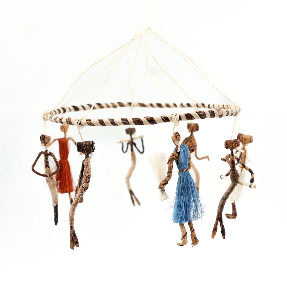 Joyful Dancers Mobile - Multicolor, Kenya