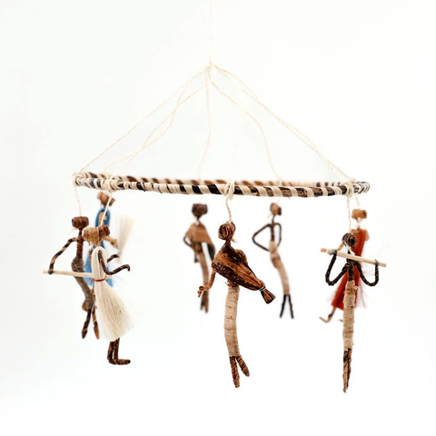 Joyful Dancers Mobile - Multicolor, Kenya