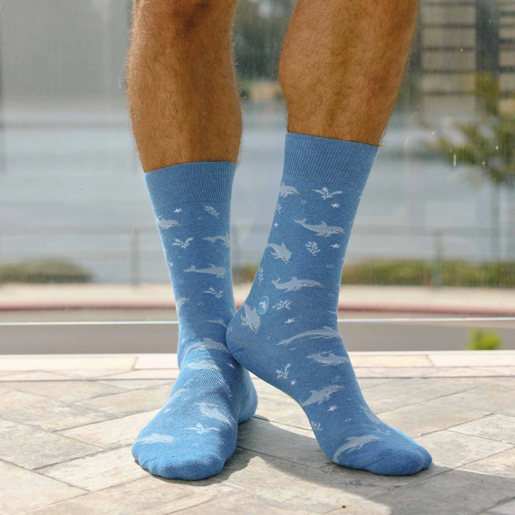 Socks That Protect Dolphins - Organic Cotton, India