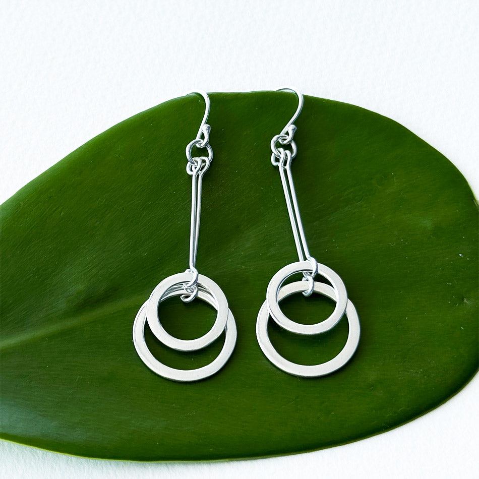 Fair trade sterling silver earrings 