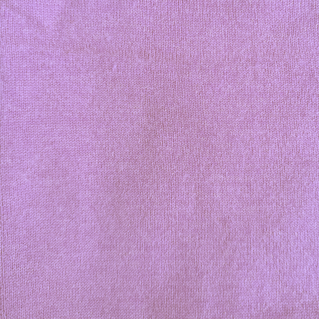 Light purple cashmere fabric close up