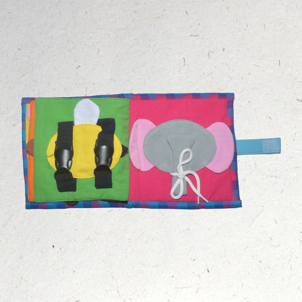 Kid's cotton book elephant