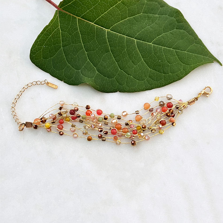 Fair trade bead bracelet