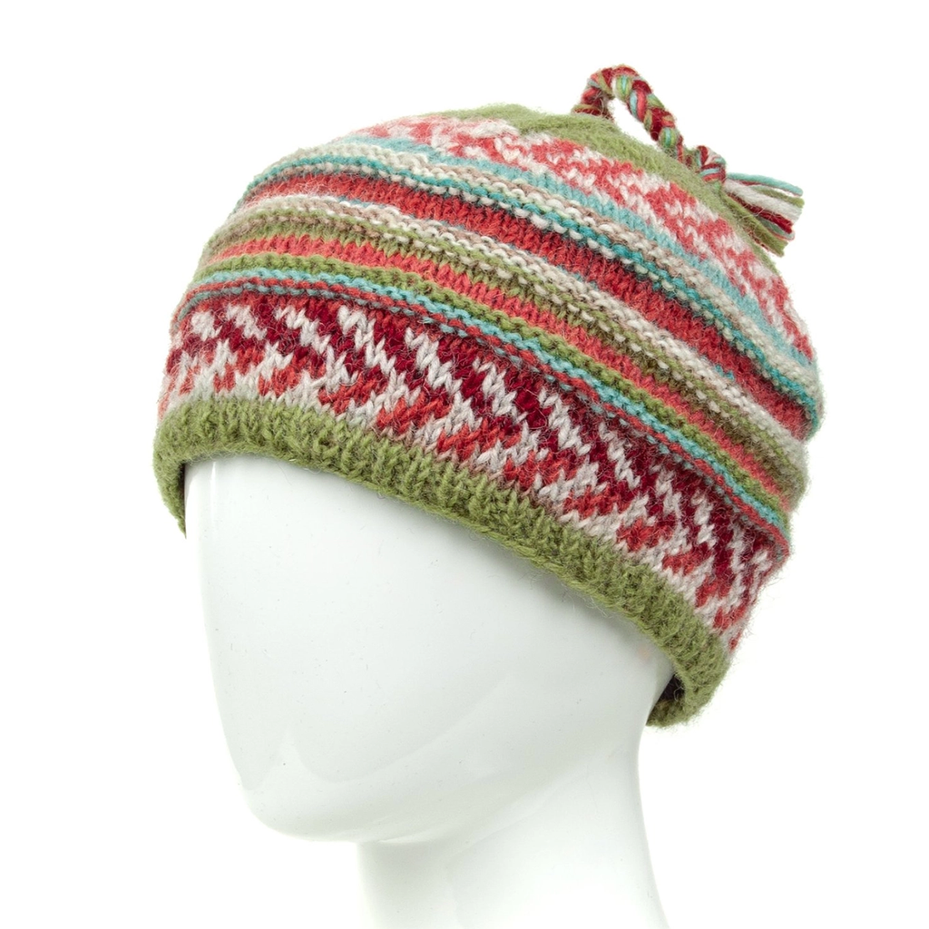 Exquisite Wool Hat - Clay, Nepal