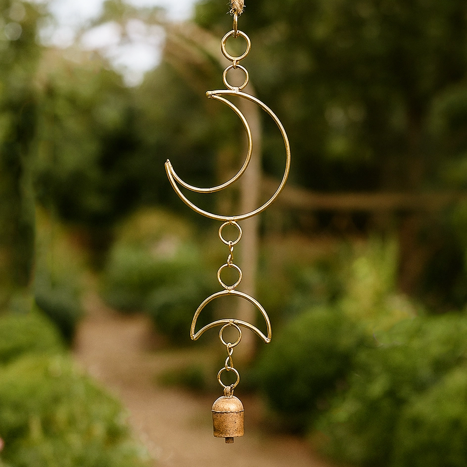 Moon Phases Wind Chime, India