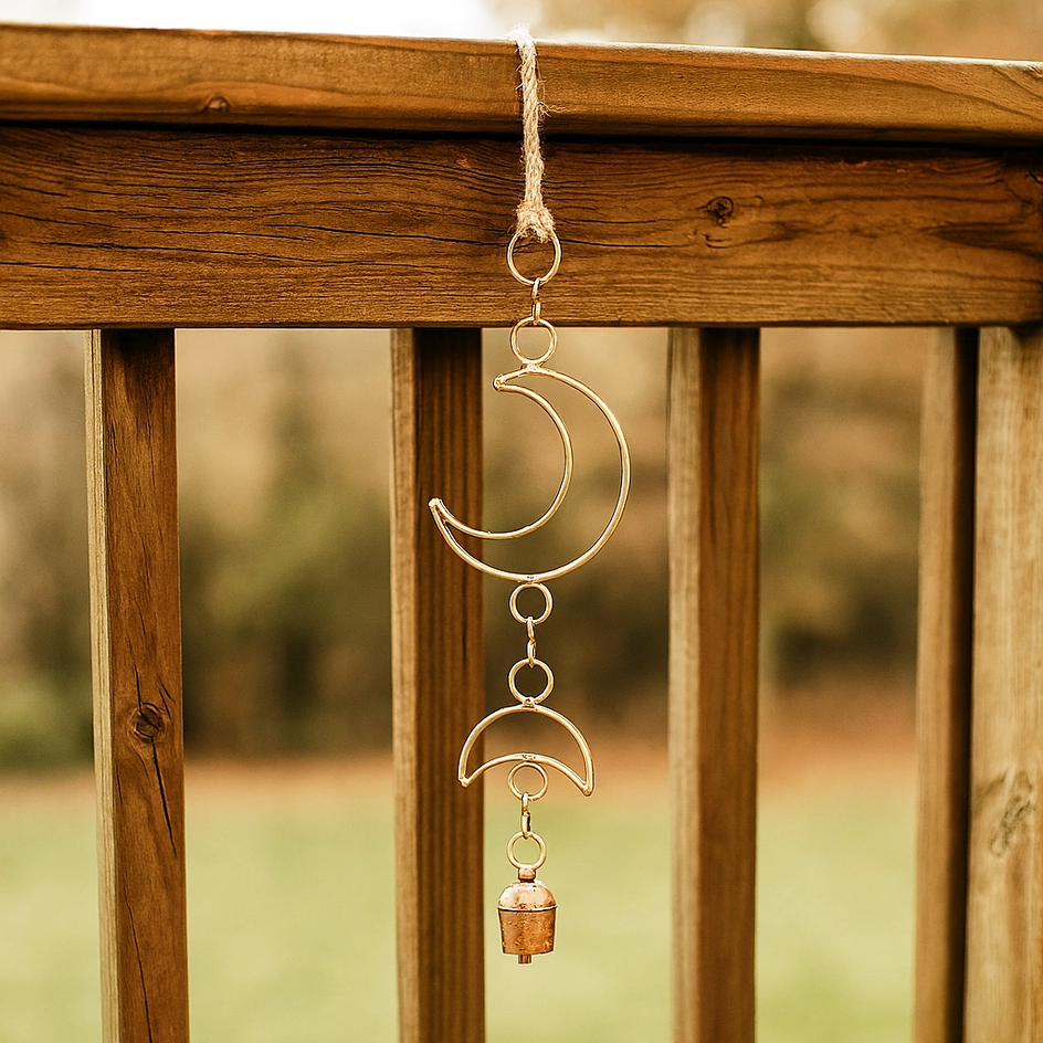 Moon Phases Wind Chime, India