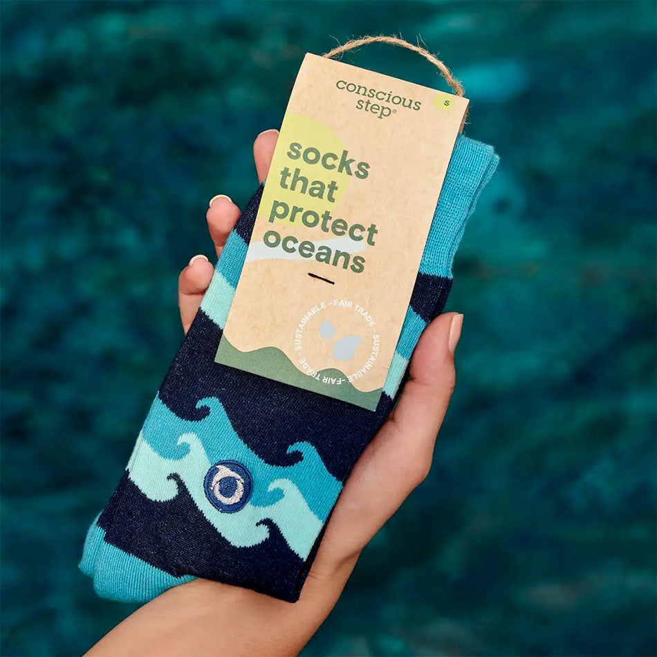 Ocean socks organic cotton