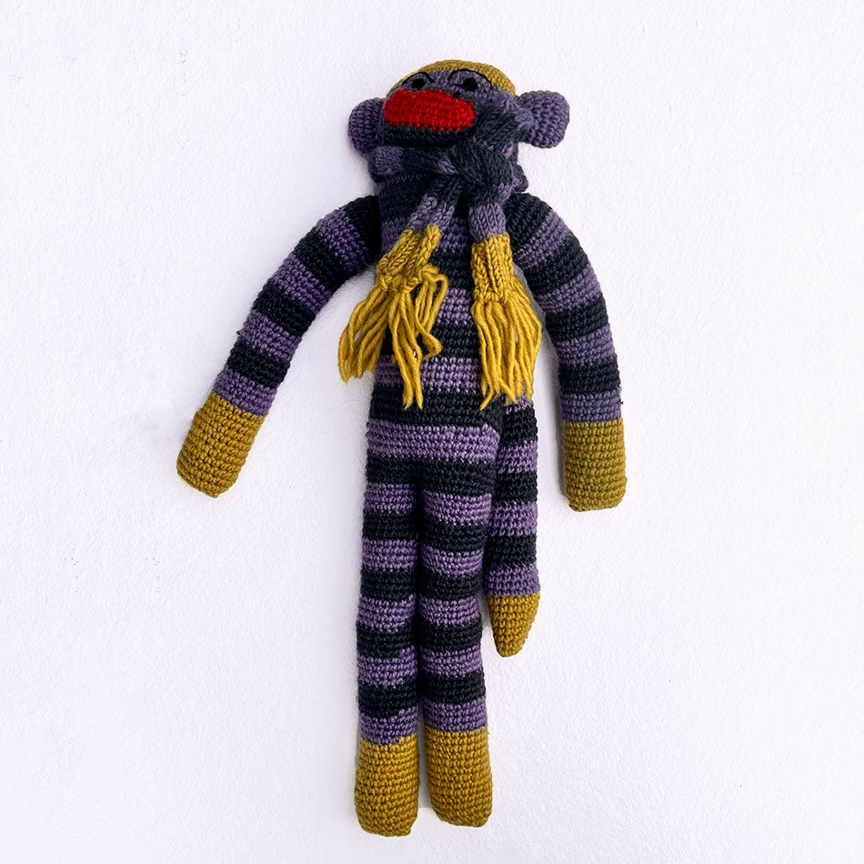 Fair trade wool monkey
