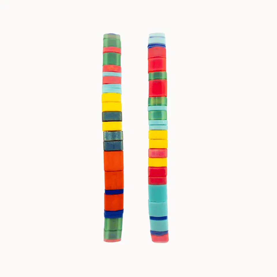 Fair trade bead bracelet set handmade in Guatemala