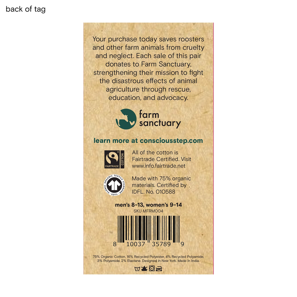 Tag for save sheep socks