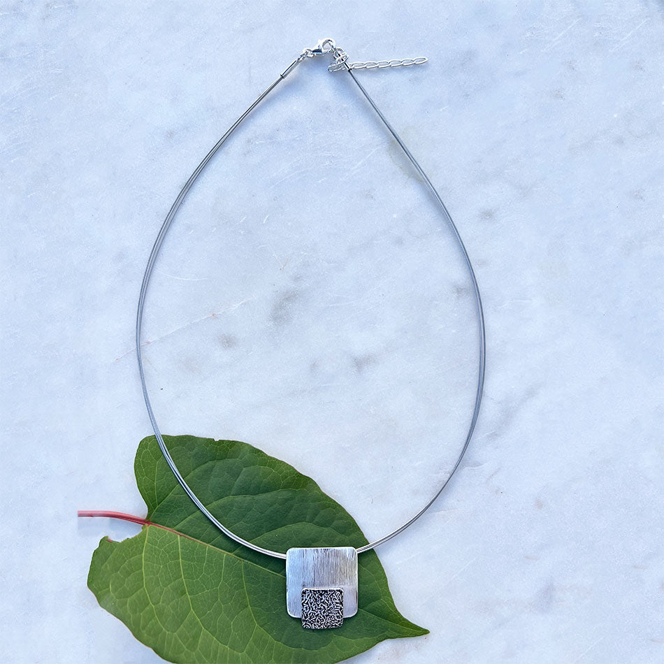 Sterling silver fair trade necklace ethically handmade by artisans