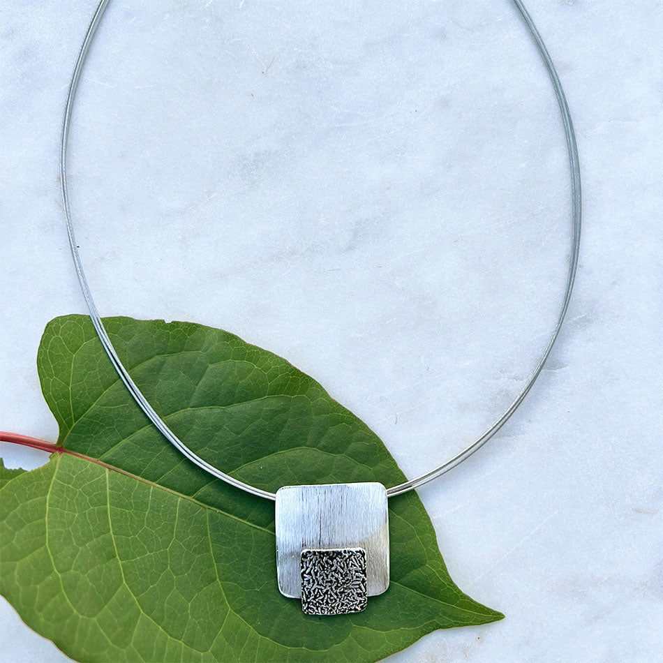 Sterling silver fair trade necklace