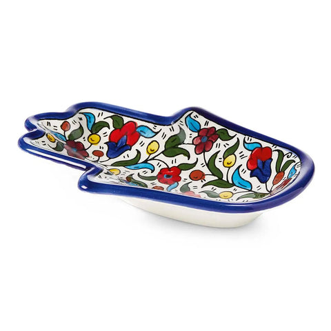 Fair trade West Bank ceramic dish