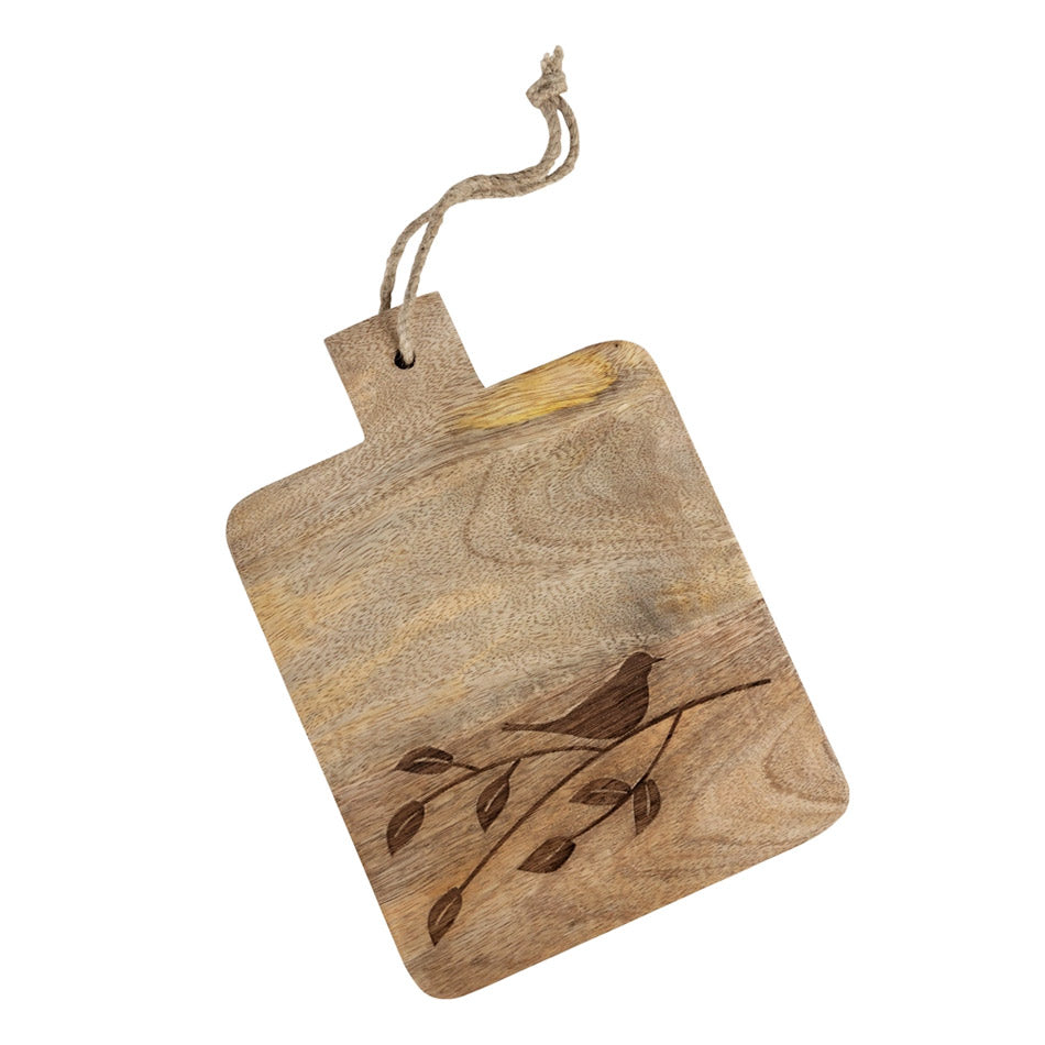 Fair trade wood serving board