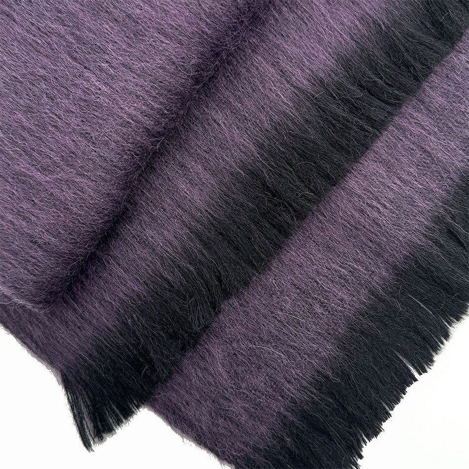 Fair trade alpaca scarf handmade by artisans in Ecuador.