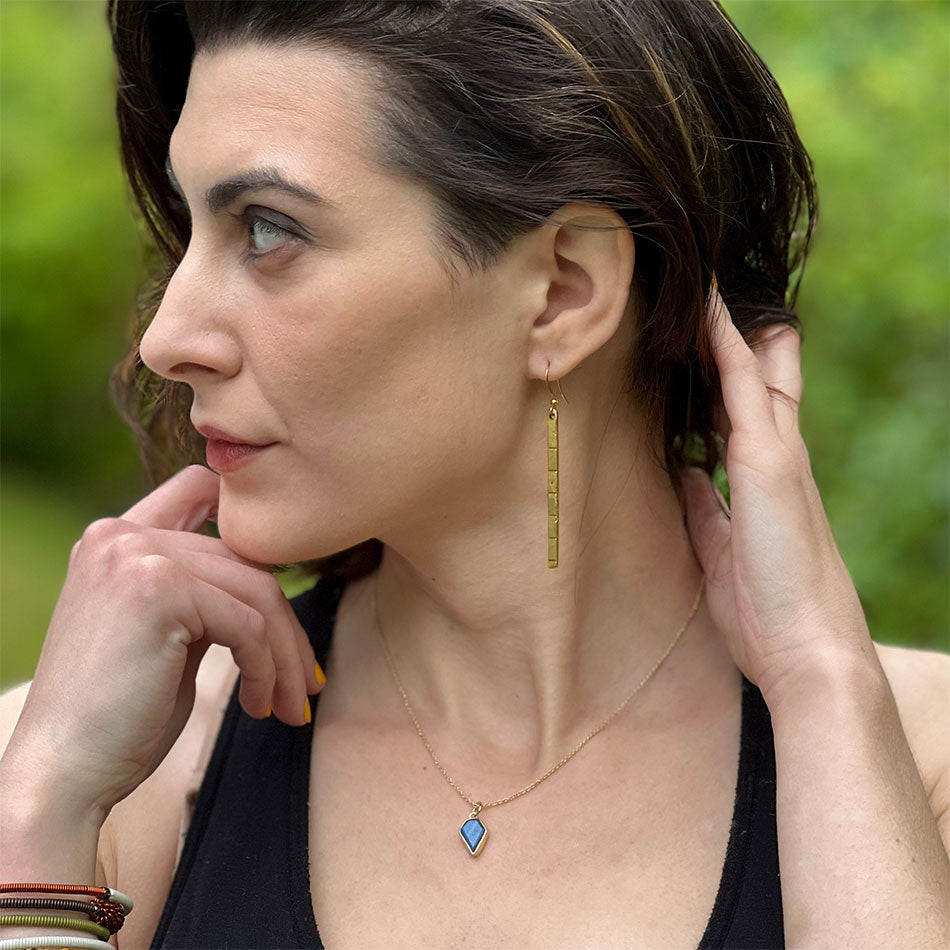Make Your Mark Labradorite  Necklace, India