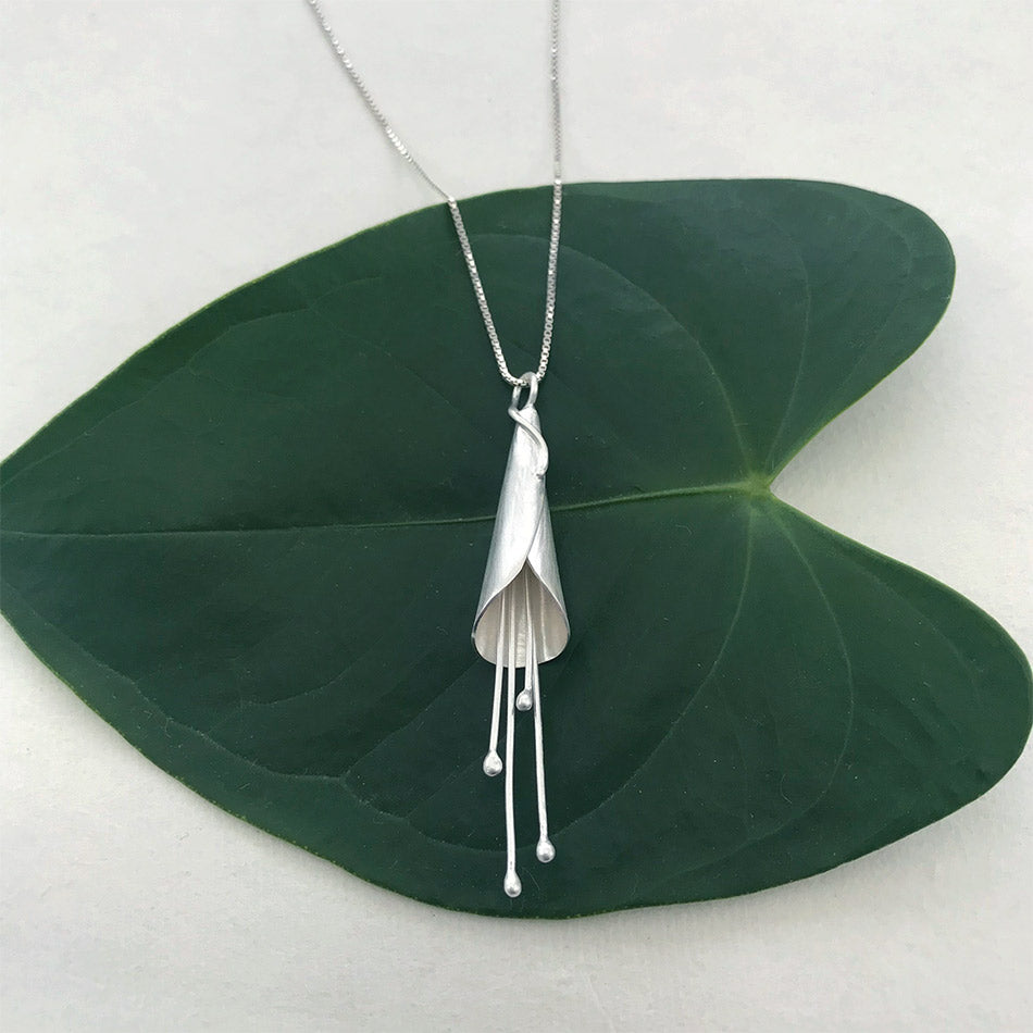 Calla Lily Necklace Jewelry By Lily Calla Lily Necklace Sterling