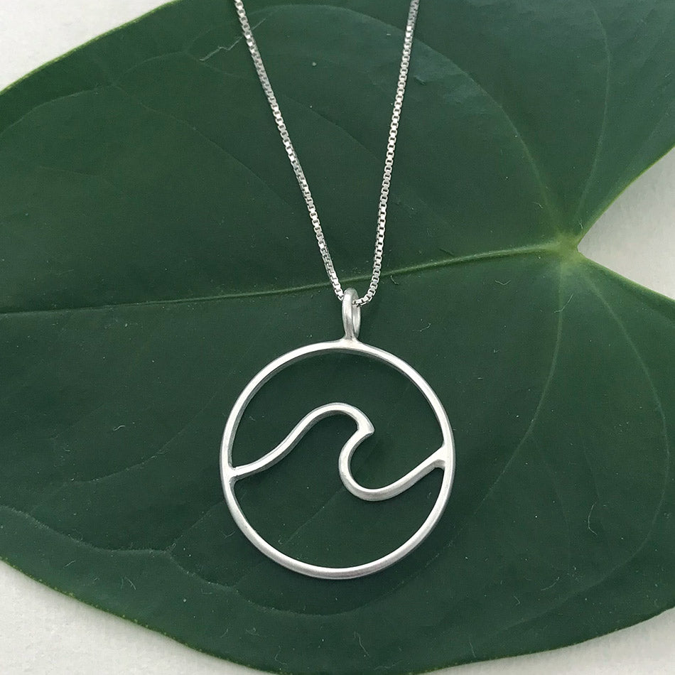 Fair trade sterling silver necklace handmade in Bali