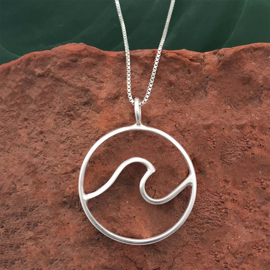 Fair trade sterling silver necklace handmade in Bali
