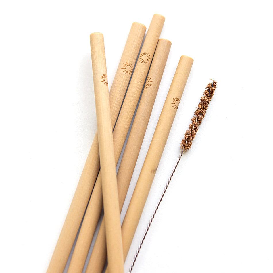 Fair trade bamboo straws handmade by women in Vietnam