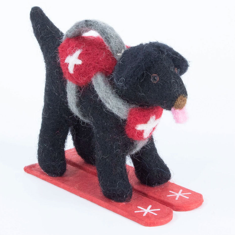 Fair trade dog lab ornament