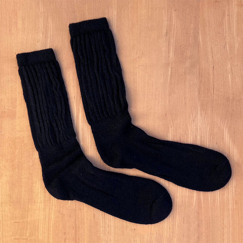 Fair trade alpaca socks handmade by artisans in Peru