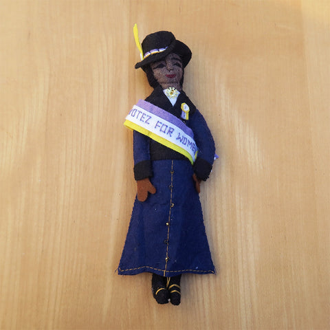 Fair trade suffragette ornament