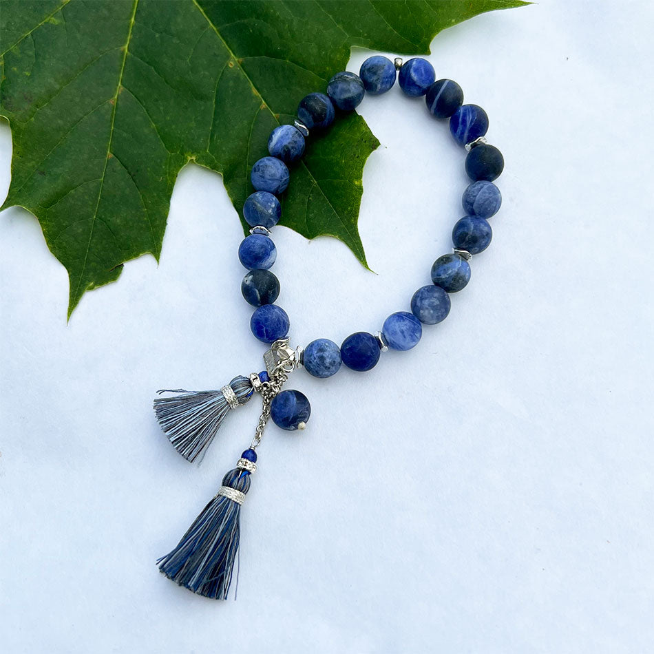 Fair trade bead bracelet handmade by women artisans in Thailand