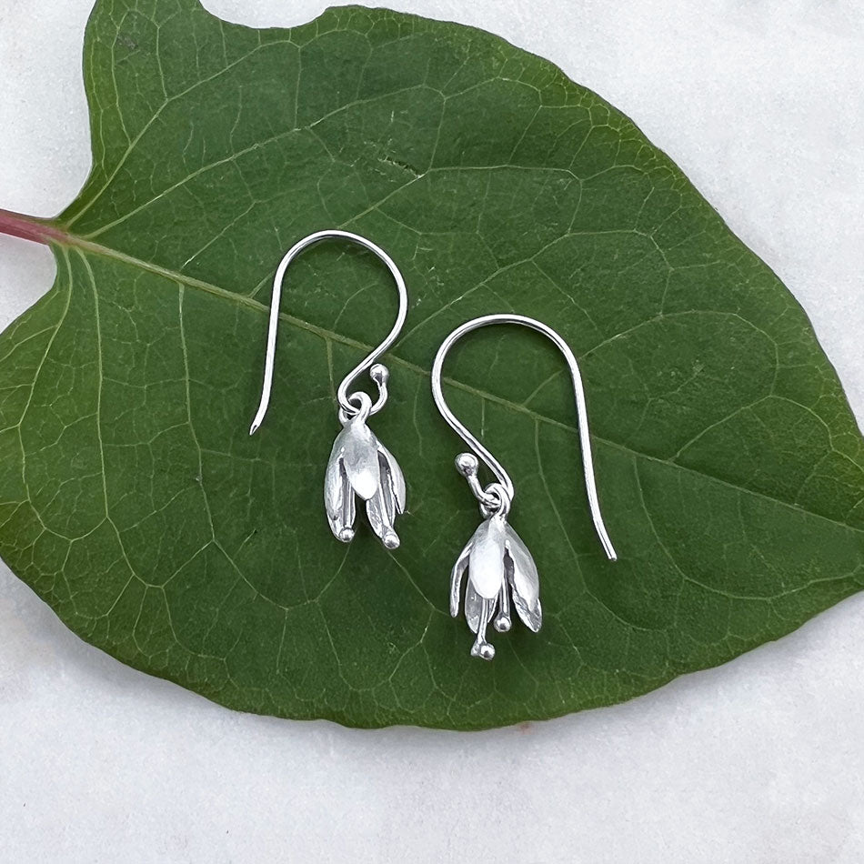 Sterling silver fair trade earrings ethically handmade
