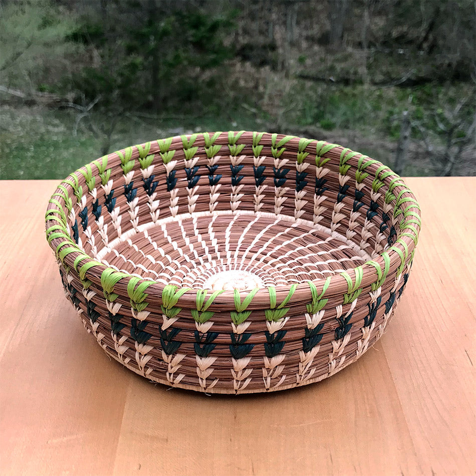 Spring Green Basket, Guatemala