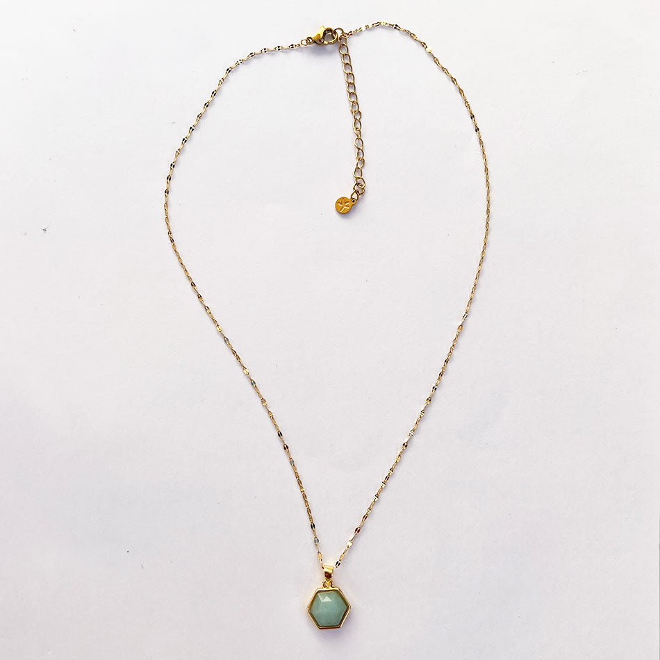 Fair trade necklace handmade by survivors of human trafficking